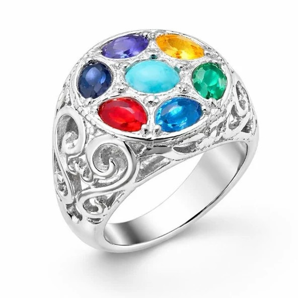 انگشتر سنگ های جواهری وارداتی