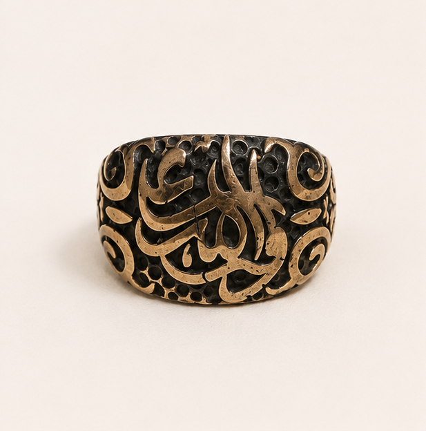انگشتر طلاروس مردانه